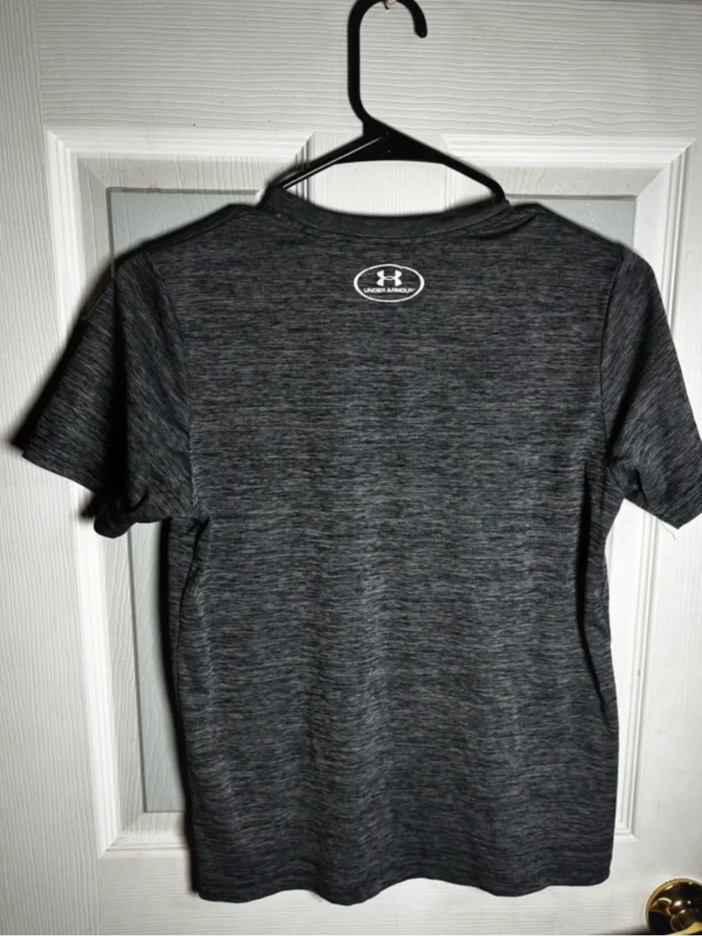 Under Armour boys Gray Heather Performance T-Shirt